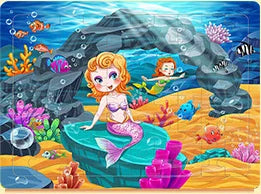 New Sale 60Pcs Cartoon Wooden Puzzle Children Animal Vehicle Jigsaw Toy 2-6 Year Baby Early Educational Toys for Kids Game