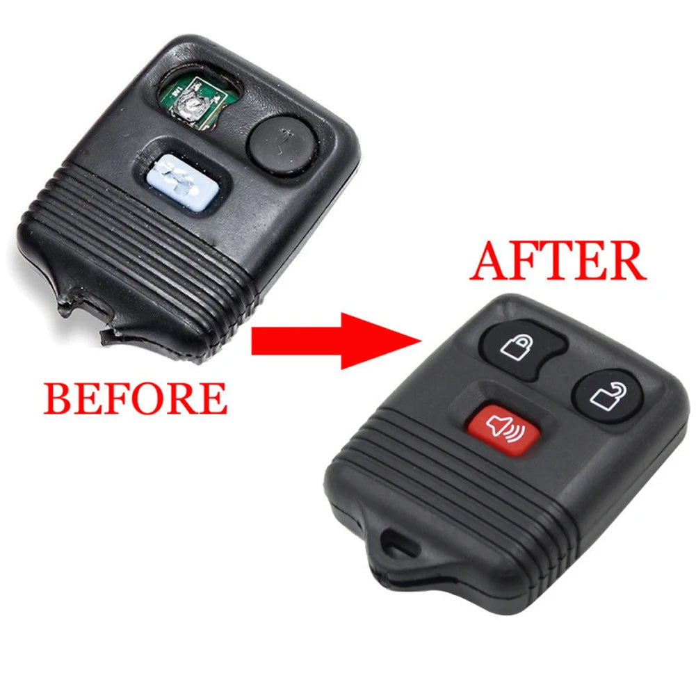 1PCS Car Key Clicker Transmitter 3 Buttons Car Key Transit Keyless Entry Fob 315MHZ Remote Car Key for Ford F150 F250 F350 F450