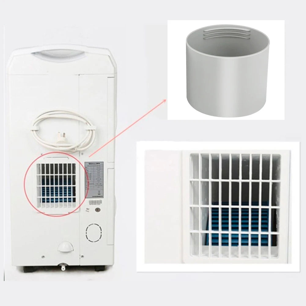 13cm 15cm Portable Air Conditioner Exhaust Pipe Hose Interface Connector Parts