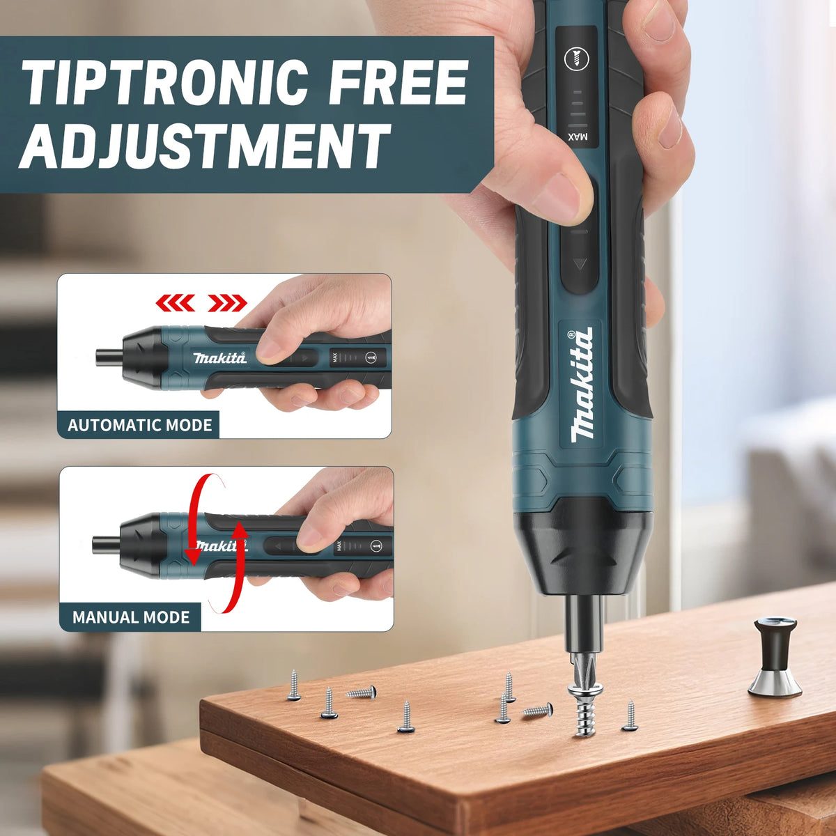 Makita Mini Cordless Electric Screwdriver Rechargeable 1300mah Lithium Battery Mini Drill 3.6V Power Tools Maintenance Repair