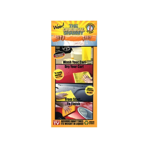 Original Shammy Towels 2-Pack (13.5"×16.75") – Super-Absorbent Car Drying
