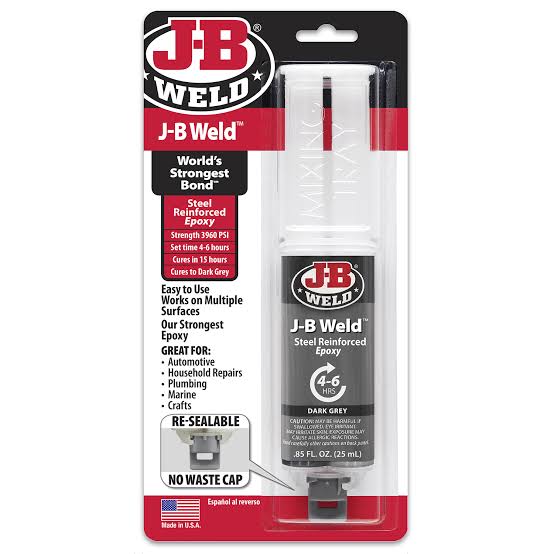 JB Weld World's Strongest Cold Weld Industrial Epoxy Adhesive JB50165