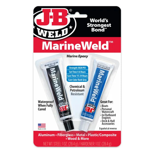 JB Weld MarineWeld Steel-Reinforced Epoxy Twin Tube 2x30ml JB8272