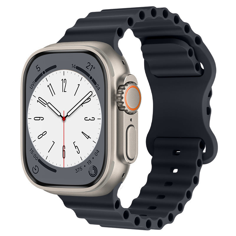 Compatible with Apple Watch Ocean Band Strap iWatch Ultra Series 3-8