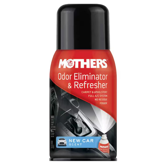 Mothers Odour Eliminator & Refresher 57g New Car Scent Fogger