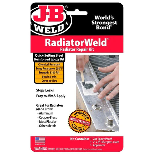 JB Weld RadiatorWeld Epoxy Putty Radiator & Plastic Tank Repair JB2120