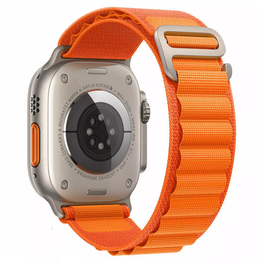 Compatible Alpine Loop Nylon Sport Strap for Apple Watch Series 10, 9, 8, 7, 6 & Ultra 2 – 44/46/49mm