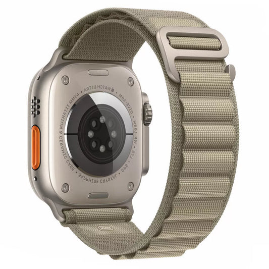 Compatible Alpine Loop Nylon Sport Strap for Apple Watch Series 10, 9, 8, 7, 6 & Ultra 2 – 44/46/49mm