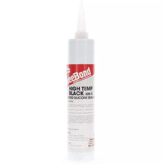 ThreeBond TB1207B Black RTV Silicone Gasket Maker 340g – High Temp Cartridge – AU Stock