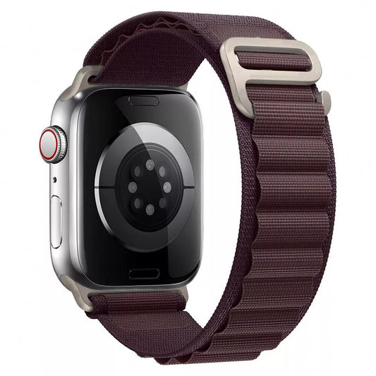 Compatible Alpine Loop Nylon Sport Strap for Apple Watch Series 10, 9, 8, 7, 6 & Ultra 2 – 44/46/49mm