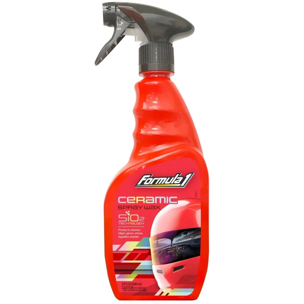 Formula 1 Ceramic Spray Wax 680ml – SiO2 Quick Detail Protection | High Gloss & Beads | AU Stock