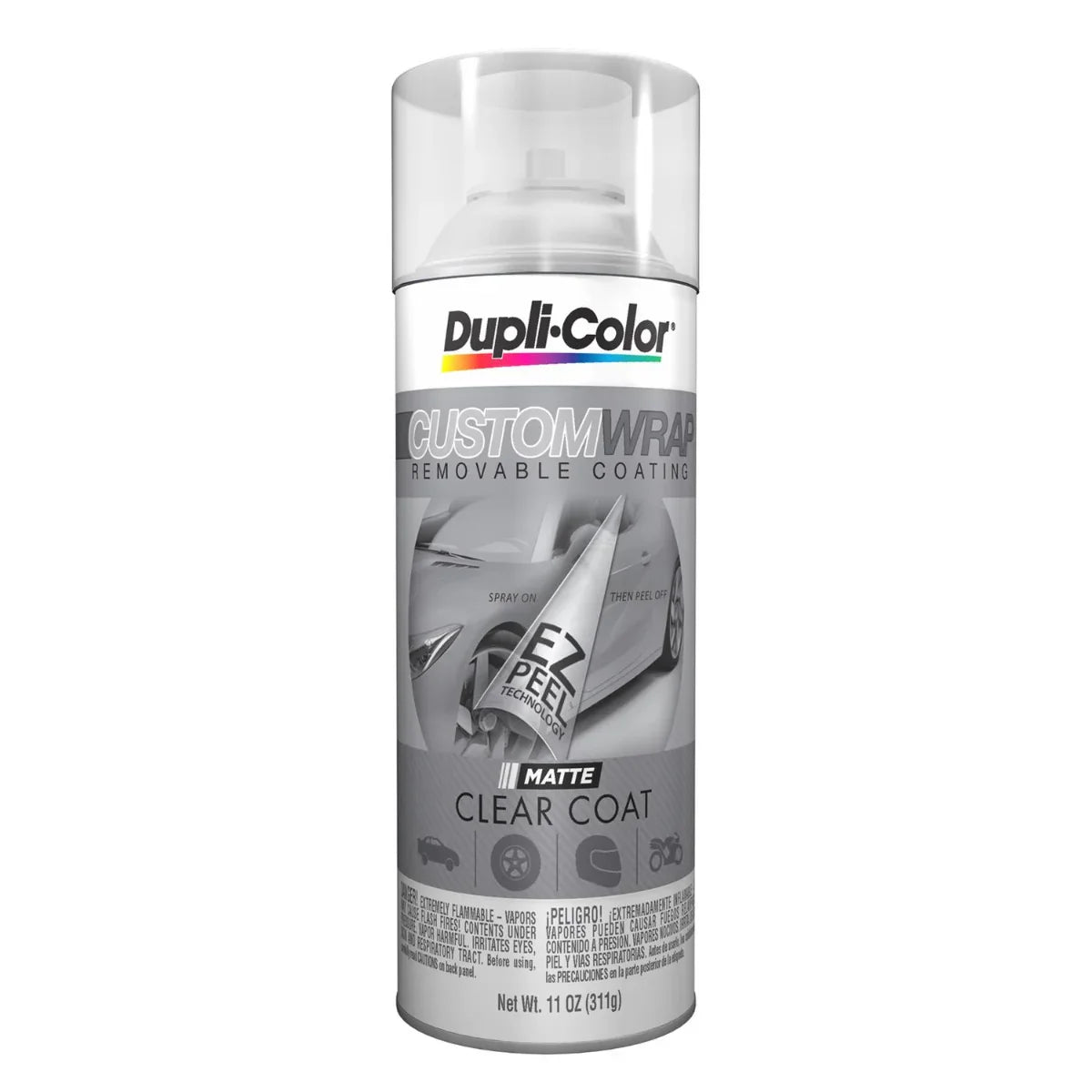 Dupli-Color Custom Wrap 311g – Matte Clear coat – EZ-Peel Removable