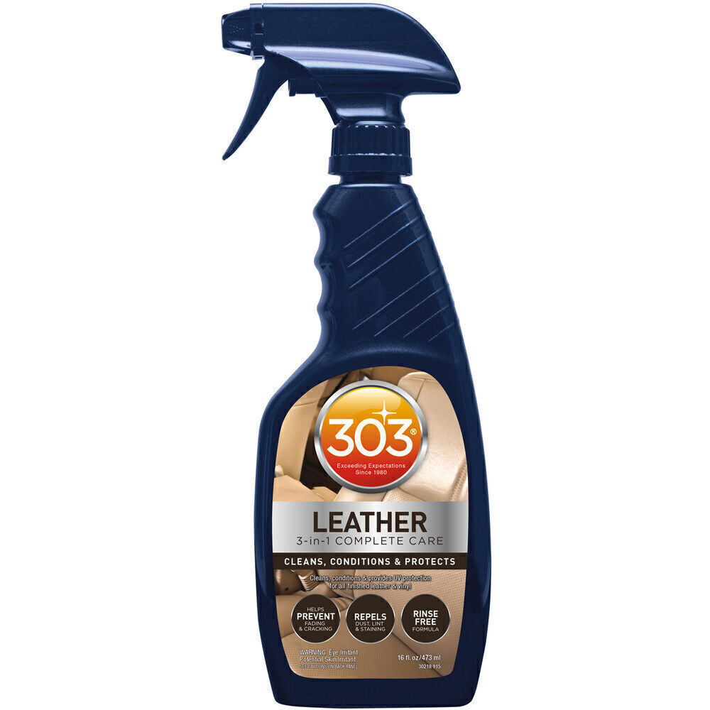 303 Leather 3-in-1 473ml (30218) Clean Condition & UV Protect