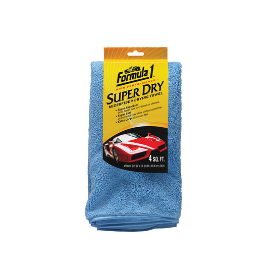 Formula 1 Super Dry Microfibre Drying Towel 60×60cm – Extra-Thick | AU