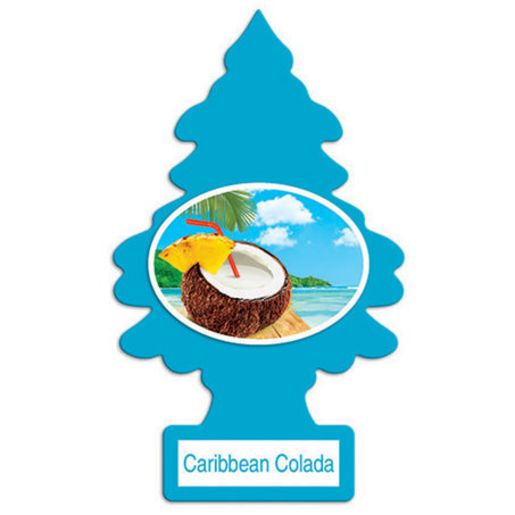 Little Trees Air Freshener - CARIBBEAN COLADA - Classic Hanging Car/Home/Office – AU Stock