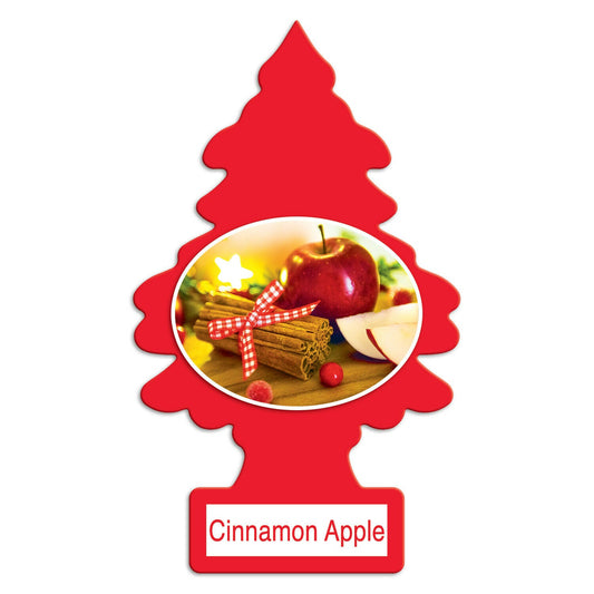 Little Trees Air Freshener - CINNAMON APPLE - Classic Hanging Car/Home/Office – AU Stock