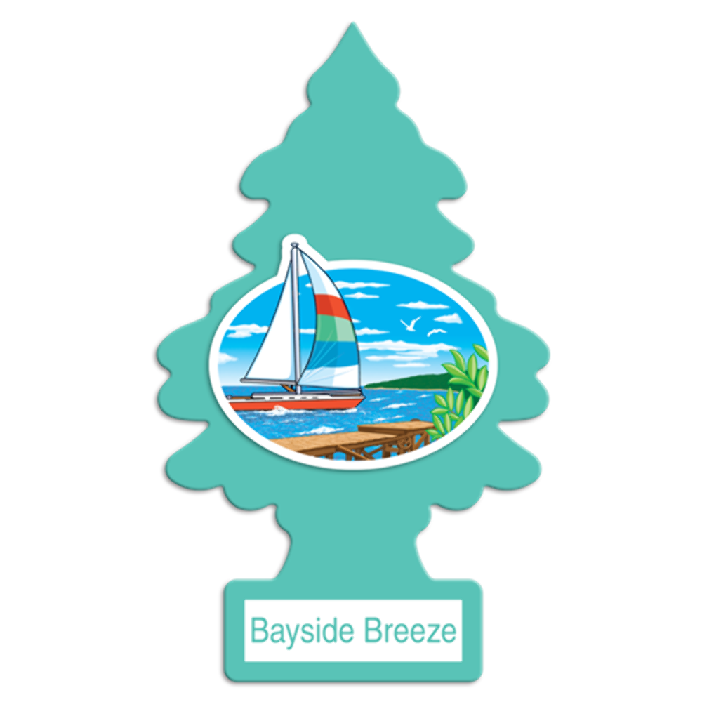 Little Trees Air Freshener - BAYSIDE BREEZE - Classic Hanging Car/Home/Office – AU Stock